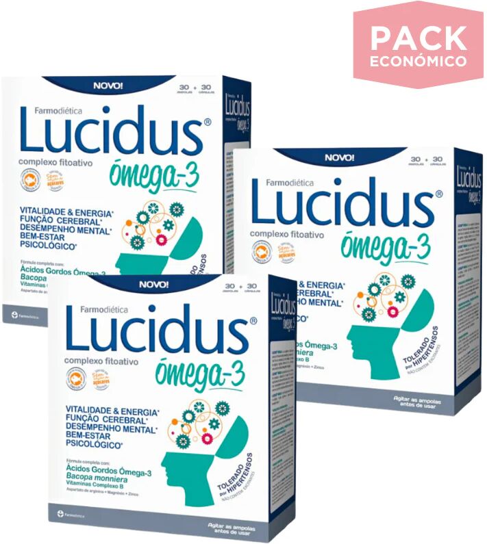 Lucidus Omega-3 3x30 Ampollas + 3x30 Cápsulas