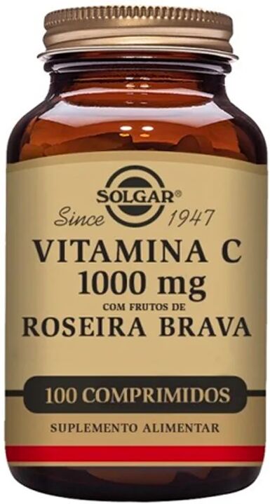 Solgar Vitamina C Rosa Mosqueta 1000mg Cápsulas x100