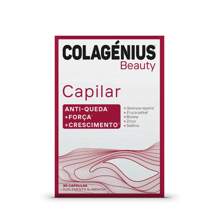 Colagénius Collagénius Cápsulas Capilares de Belleza x30