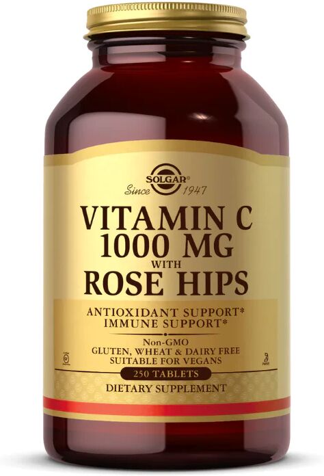 Solgar Vitamina C Rosa Mosqueta 1000mg Cápsulas x100