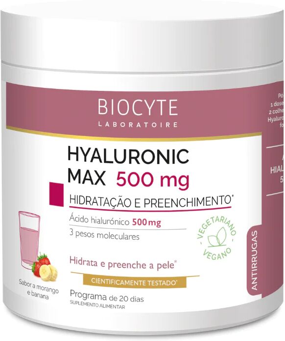 Biocyte Hyaluronic Max Anti-Age Fresa y Plátano 280g