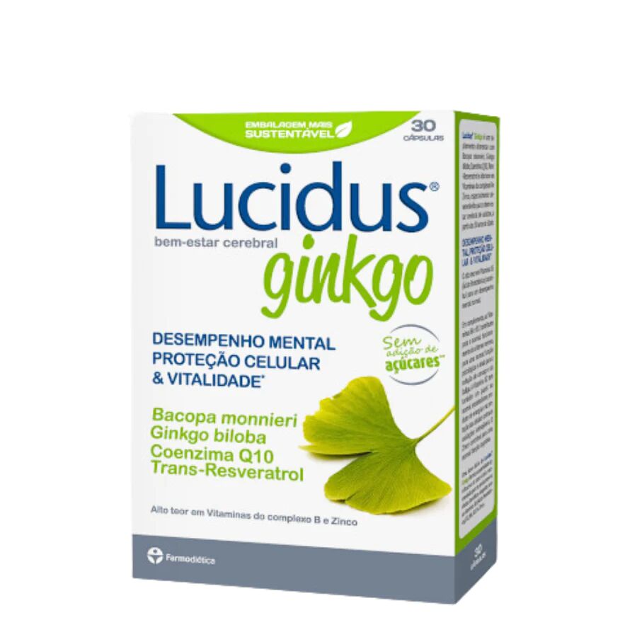 Cápsulas Lucidus Ginkgo x30