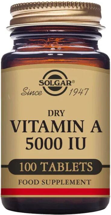 Solgar Vitamina A 5000 UI Pastillas x100