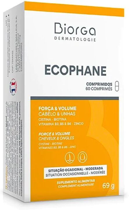 Ecophane Pastillas Cabello y Uñas x60