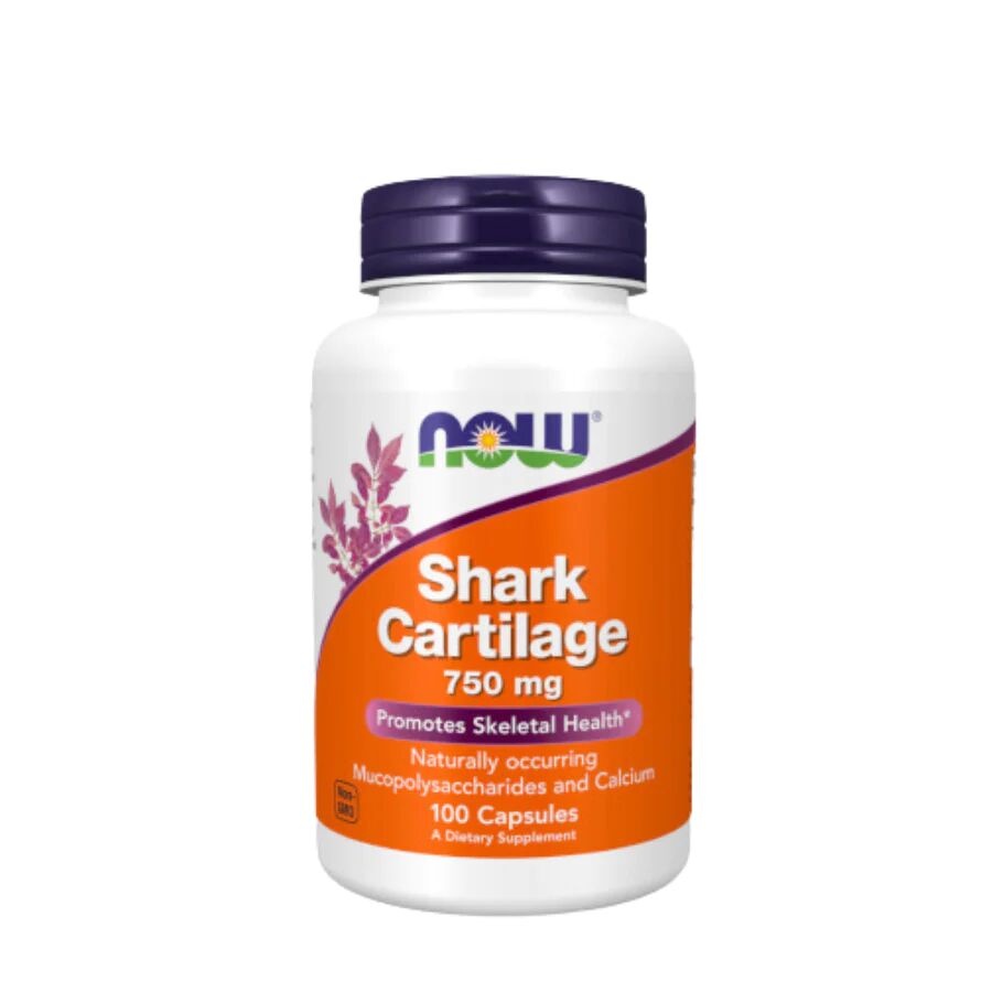 Now Foods Now Cartílago de Tiburón 750mg Cápsulas x100