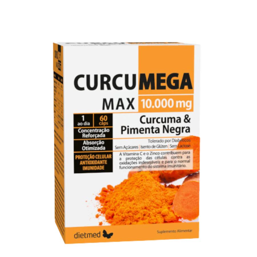 Dietmed Cúrcuma Max 10,000mg Cápsulas x60