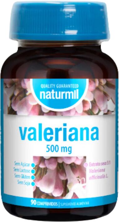 Naturmil Valeriana 500mg Pastillas x90