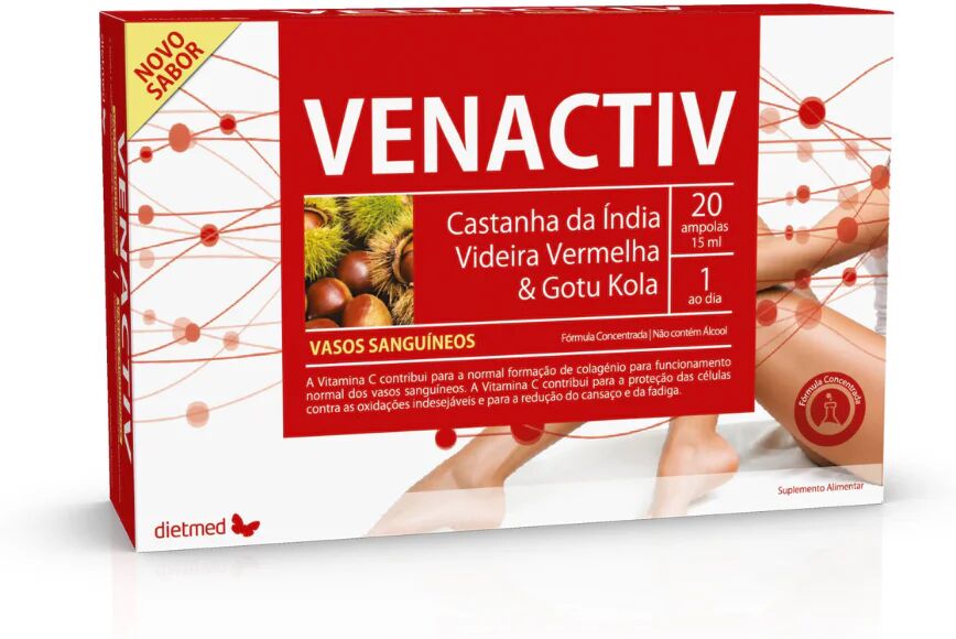 Dietmed Venactiv Ampollas x20