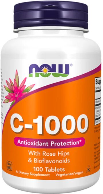 Now Foods Now C-1000 Vitamina C Comprimidos x100