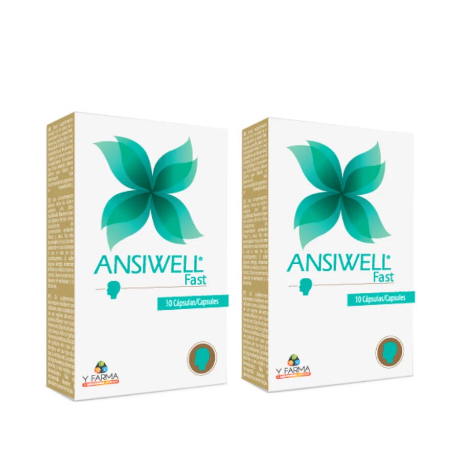 Y-Farma Ansiwell Fast Cápsulas x30 + Oferta 10 Cápsulas