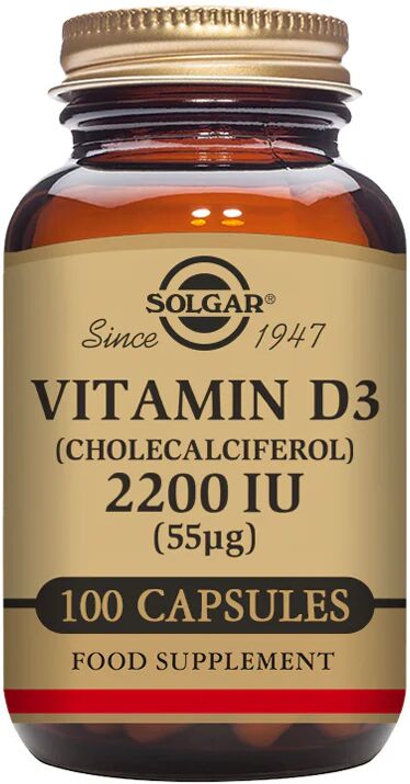 Solgar Vitamina D3 2200UI (55mcg) x100