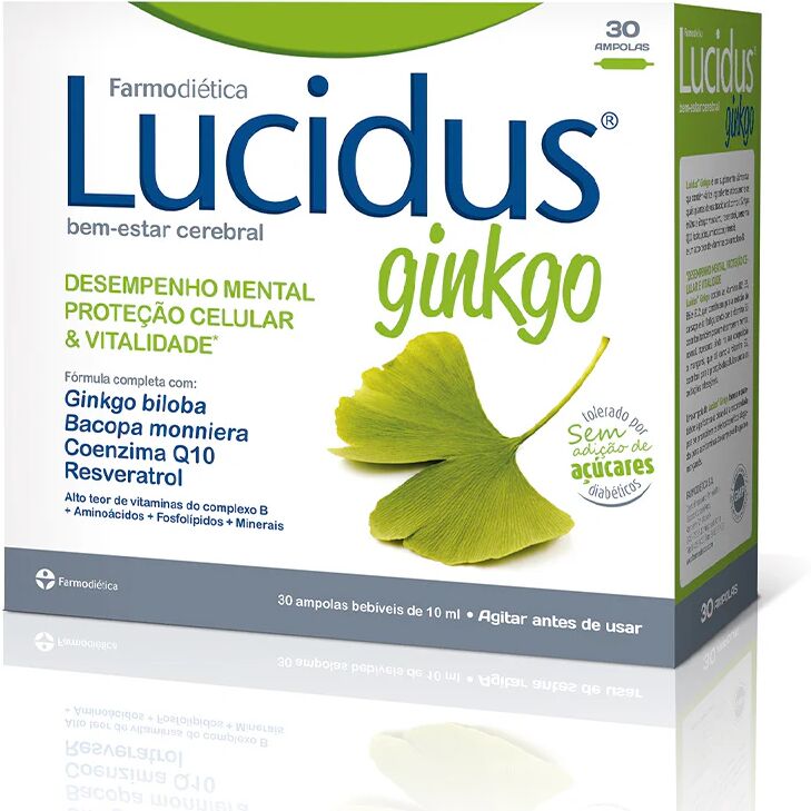 Lucidus Ginkgo Ampollas x30