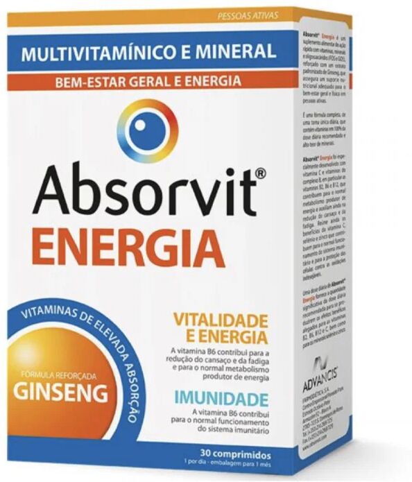 Absorvit Absorbit Energy Pills x30