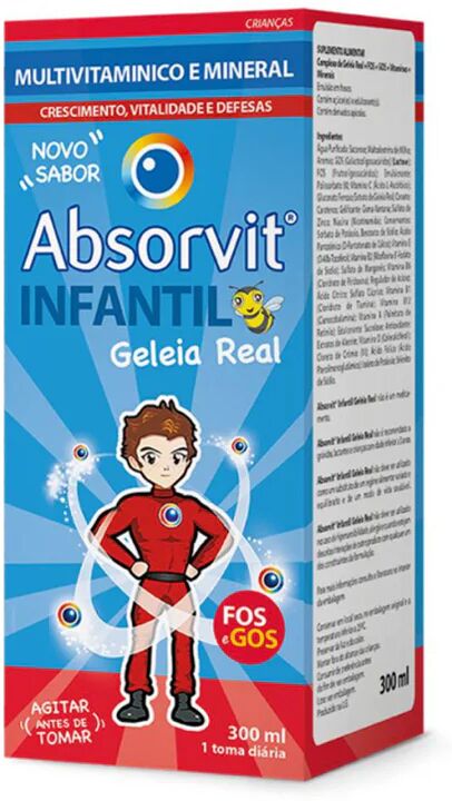 Absorvit Infantil Jalea Real Jarabe 300ml