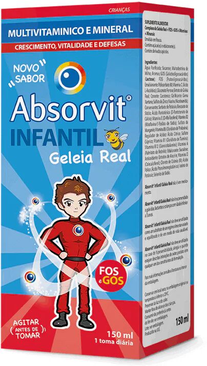 Absorvit Infantil Jalea Real Jarabe 150ml