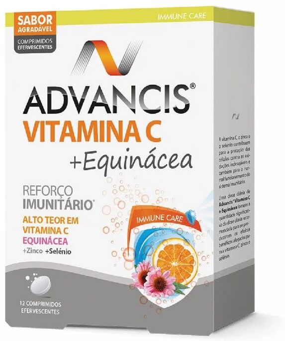 Advancis Vitamina C + Equinácea Comprimidos x12