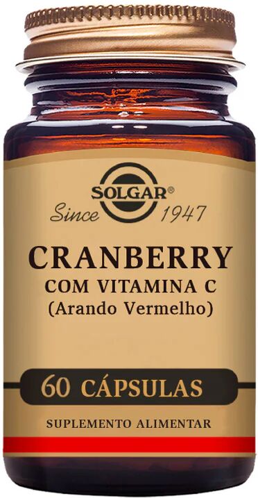 Solgar Arándano Rojo + Vitamina C Cápsulas x60