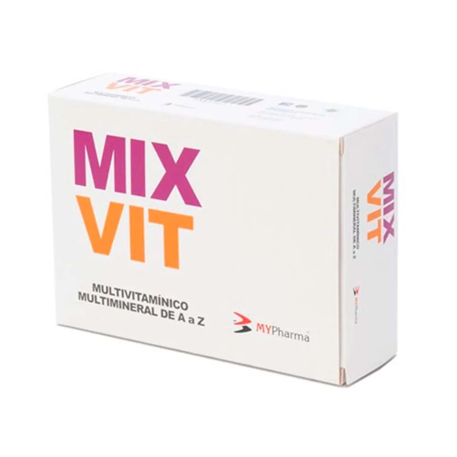MYPharma Mixvit Multivitaminas y Minerales Cápsulas x60