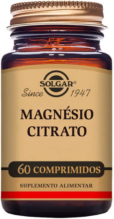 Solgar Magnesio Citrato Pastillas x60