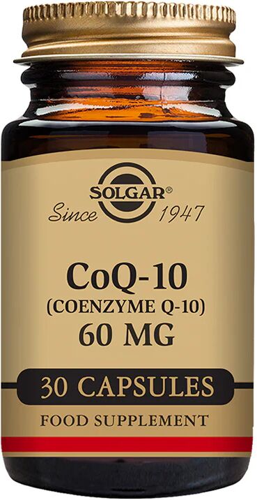 Solgar Coenzima CoQ-10 60mg Cápsulas x30