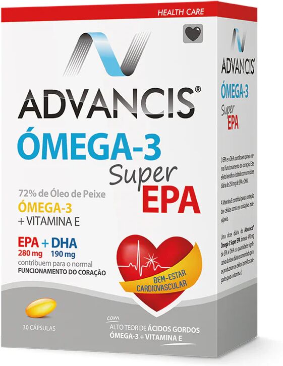 Advancis Omega-3 Super EPA Cápsulas x30