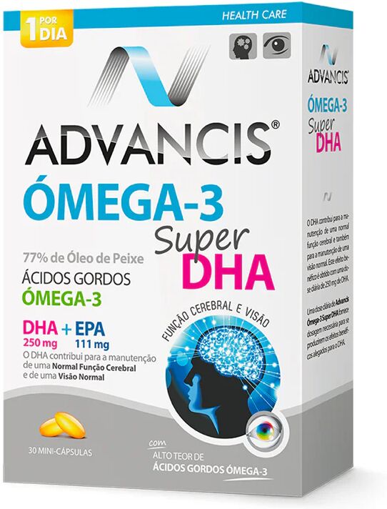 Advancis Omega-3 Super DHA Cápsulas x30