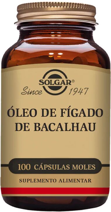 Solgar Aceite de Hígado de Bacalao Cápsulas x100