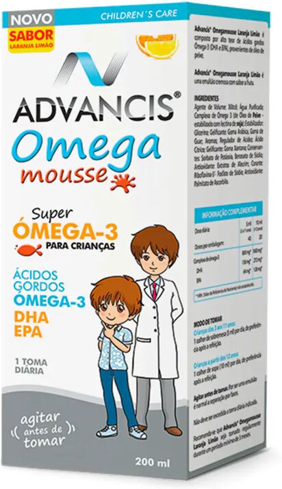 Advancis Omega Mousse Limón-Naranja 200ml