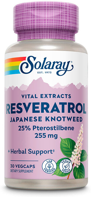 Solaray Super Resveratrol 250 Mg 30 Caps