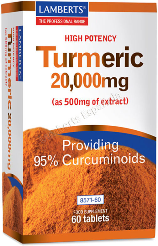 Lamberts Turmeric Curcuma 60 Tabs