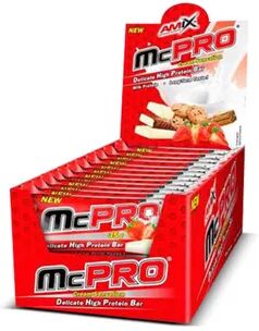 Amix Nutrition MCPRO PROTEIN BAR 24 x 35g Yogurt-Fresa