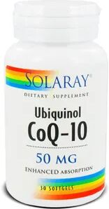 Solaray UBIQUINOL COQ-10 50mg 30 Softgels