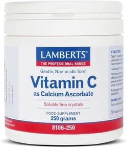 Lamberts ASCORBATO DE CALCIO (VITAMINA C) 250g