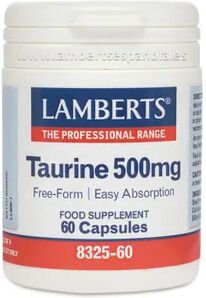 Lamberts TAURINA 500mg 60 Caps