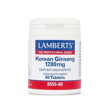 Lamberts GINSENG COREANO 1200mg 60 Tabs