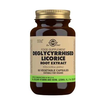 Solgar Deglycyrrhis Licorice Root Extract 60 VCaps