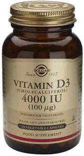 Solgar VITAMIN D3 4000 UI 120 Vcaps