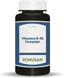 Bonusan VITAMINA B-50 COMPLEJO ACTIVO 60 VCaps