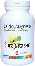 Sura Vitasan Calcio Magnesio 100 VCaps