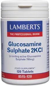 Lamberts SULFATO DE GLUCOSAMINA 2KCL 700MG 120 Tabs