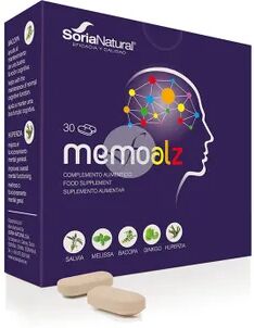 Soria Natural MEMOALZ 60 Tabs