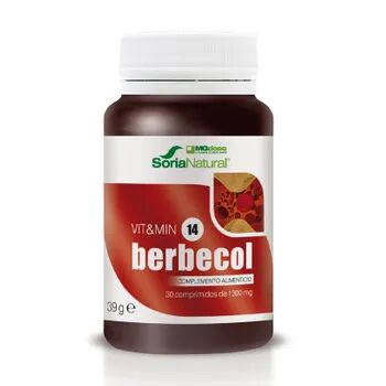 Soria Natural VIT&MIN 14 BERBECOL 30 Tabs