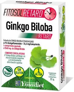 Ynsadiet Fitosol Retard Ginkgo Biloba 25 Tabs