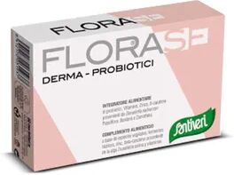 Santiveri FLORASE DERMA - PROBIOTICI 40 Caps