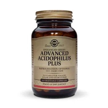 Solgar ADVANCED ACIDOPHILLUS PLUS 60 VCaps