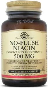 Solgar NO-FLUSH NIACIN 500mg 50 VCaps