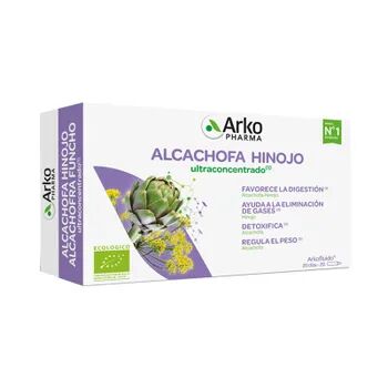 Arkopharma ARKOFLUIDO ALCACHOFA E HINOJO 20 Ampollas de 15ml