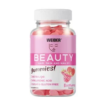 Weider Beauty Gummies! 40 Gominolas Frambuesa