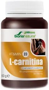 Soria Natural L-Carnitina 1000 mg 60 Tabs