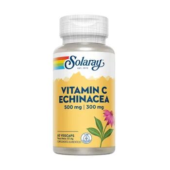 Solaray Vitamin C Echinacea 60 VCaps